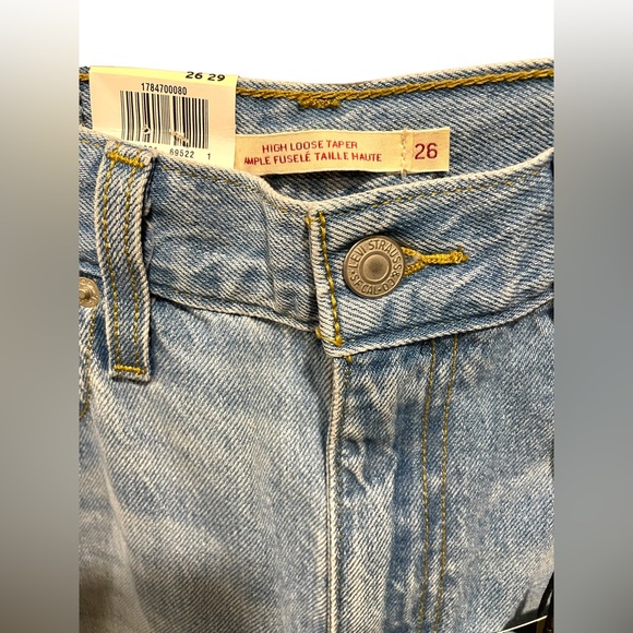 🌸NWT🌸 Levi’s Premium High Loose Taper | 26 | - Picture 6 of 9